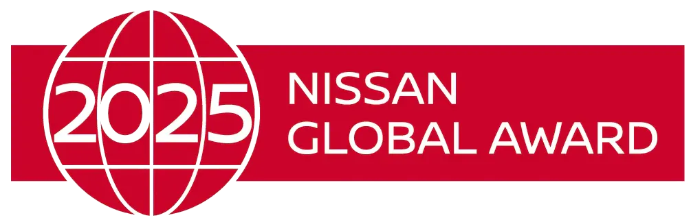 2025 Nissan Global Award logo