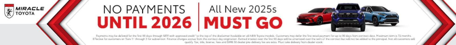New 2025 Promotion