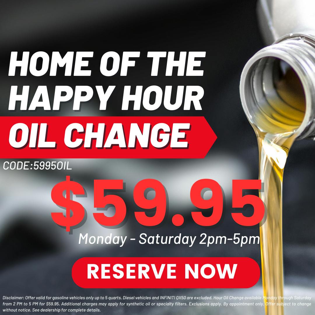 Happy Hour Oil Change | Miracle Toyota