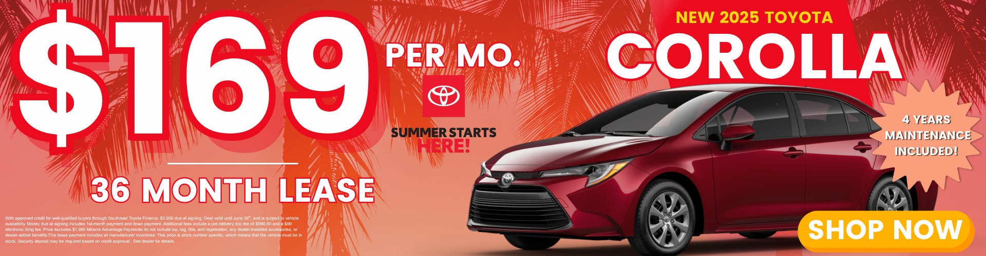 Toyota Corolla – June