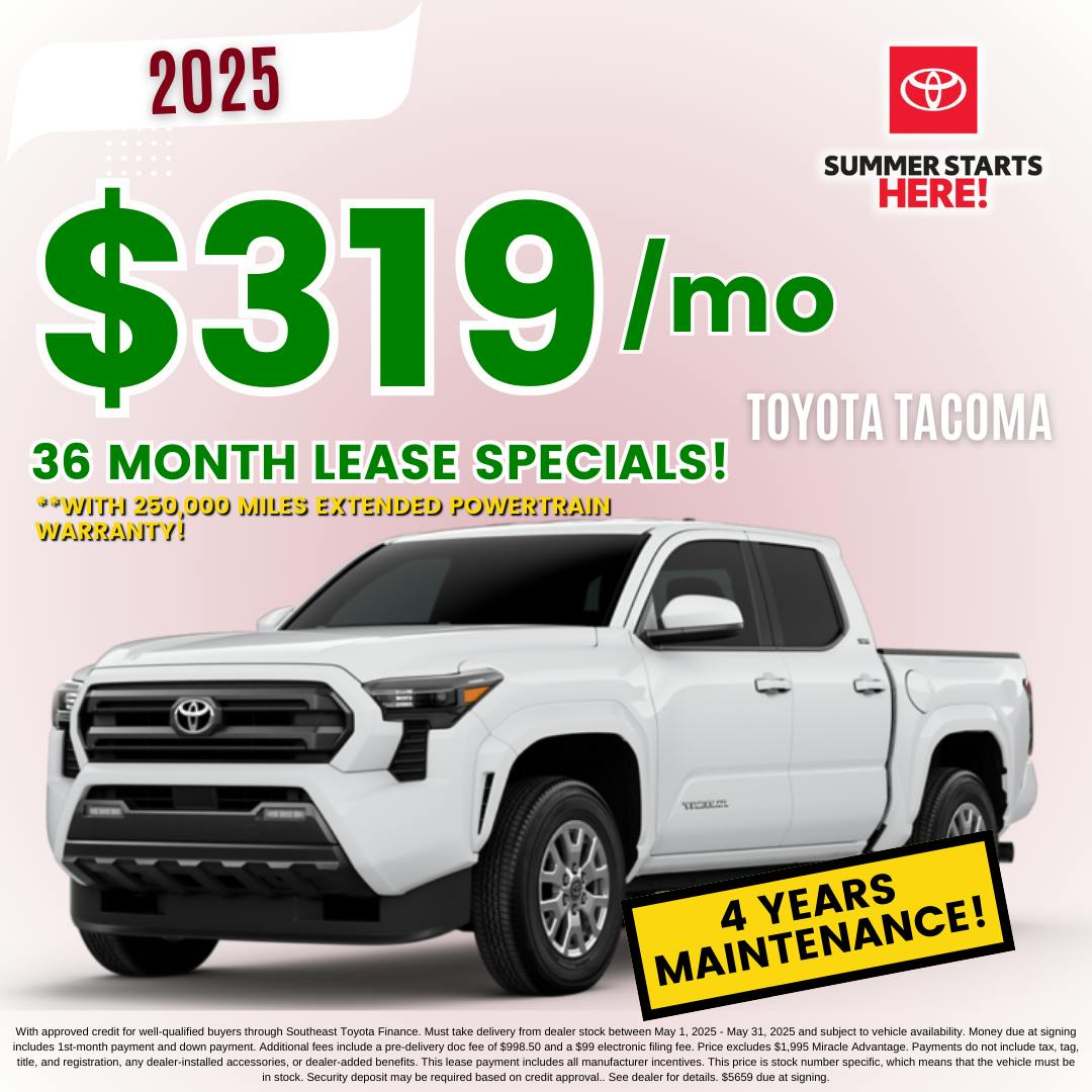 Toyota Tacoma – May
