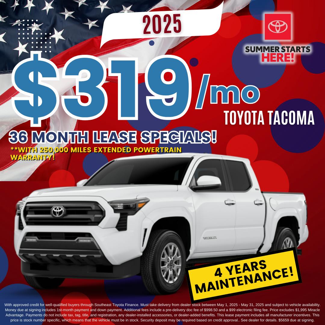 Toyota Tacoma – May
