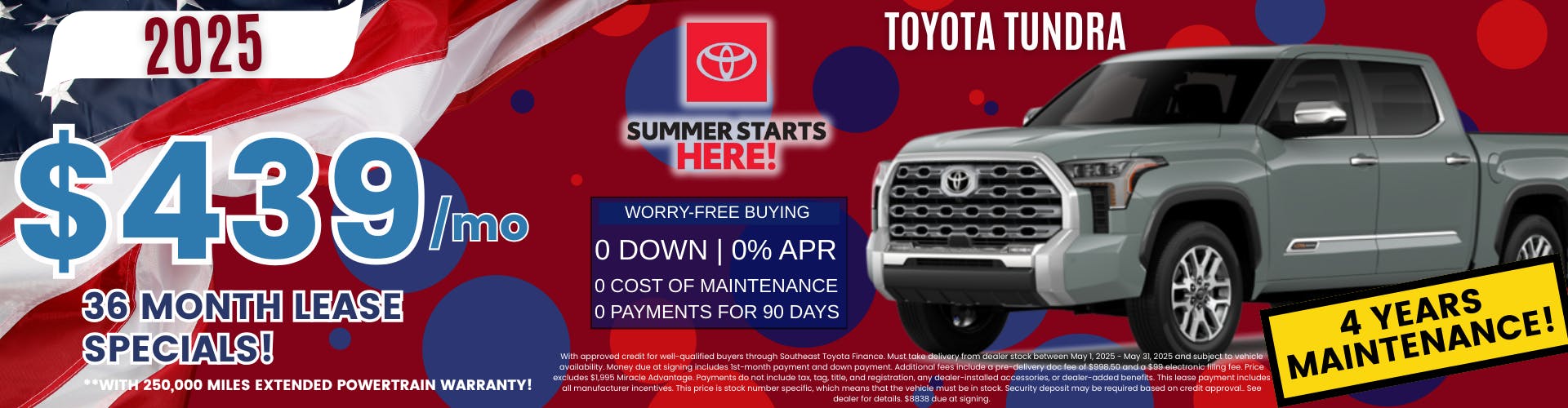 Toyota Tundra – May