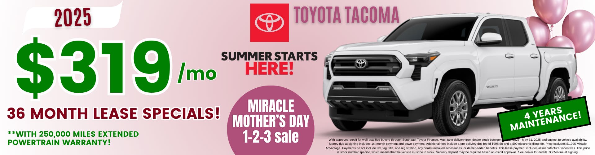 Toyota Tacoma – May