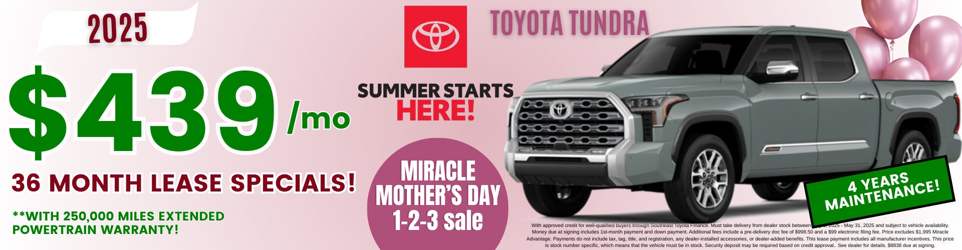Toyota Tundra – May