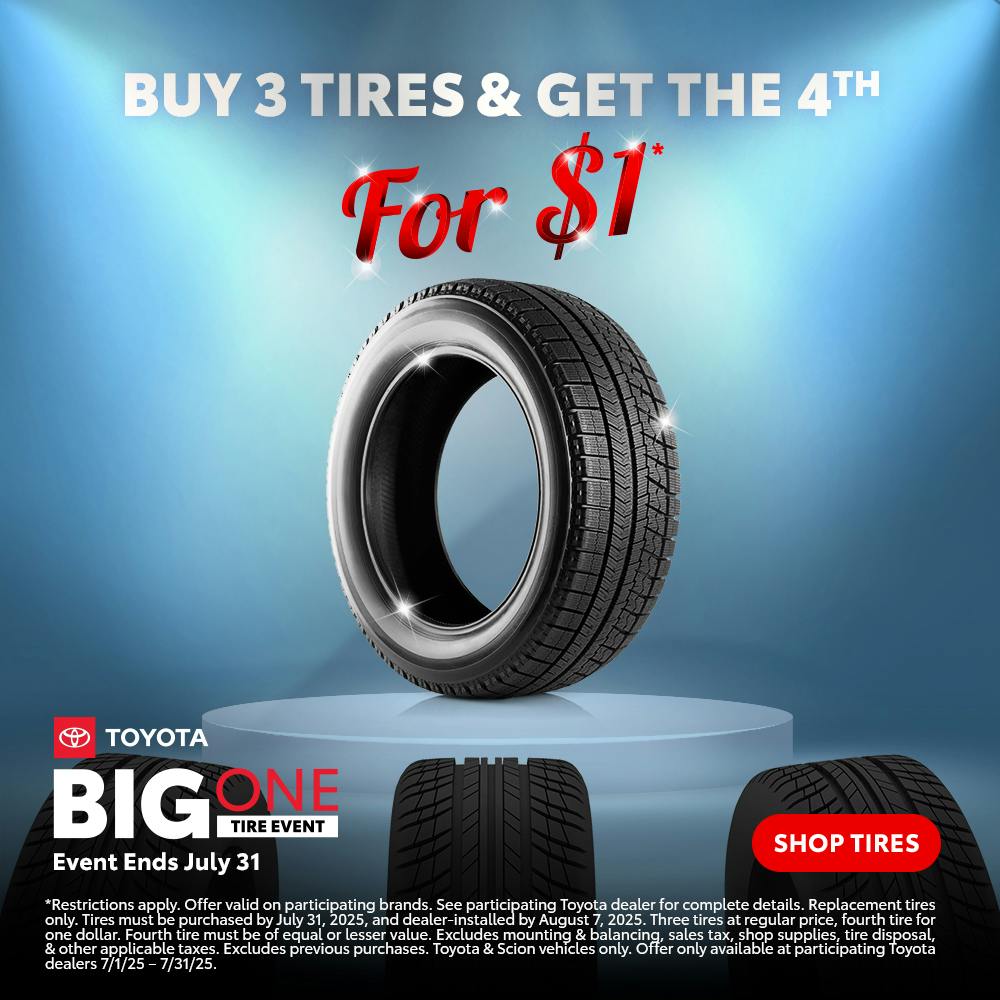 TOYOTA: July Tire Special