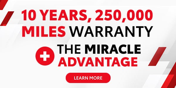 10 YR/ 250k Warranty | Miracle Toyota