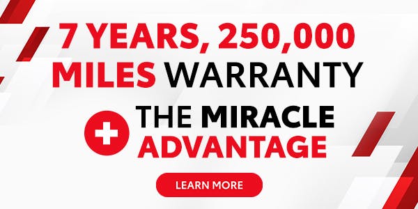 7 yr/250k Warranty | Miracle Toyota