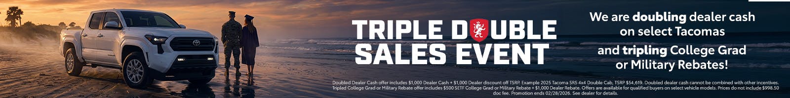 Feb Triple Double Offer