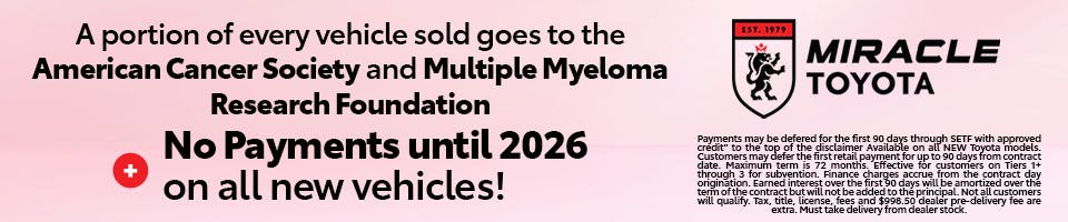 American Cancer Society and Multiple Myeloma Research Foundation | Miracle Toyota