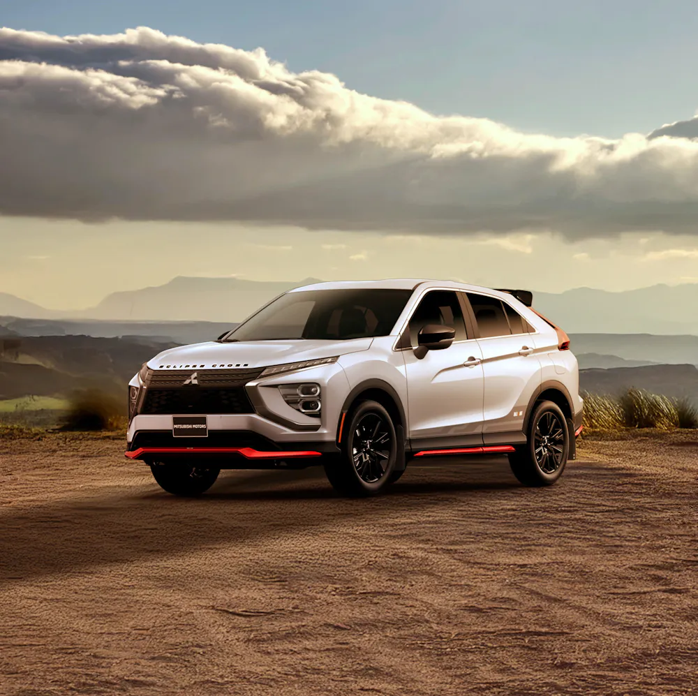 Mitsubishi Eclipse Cross in a desert setting