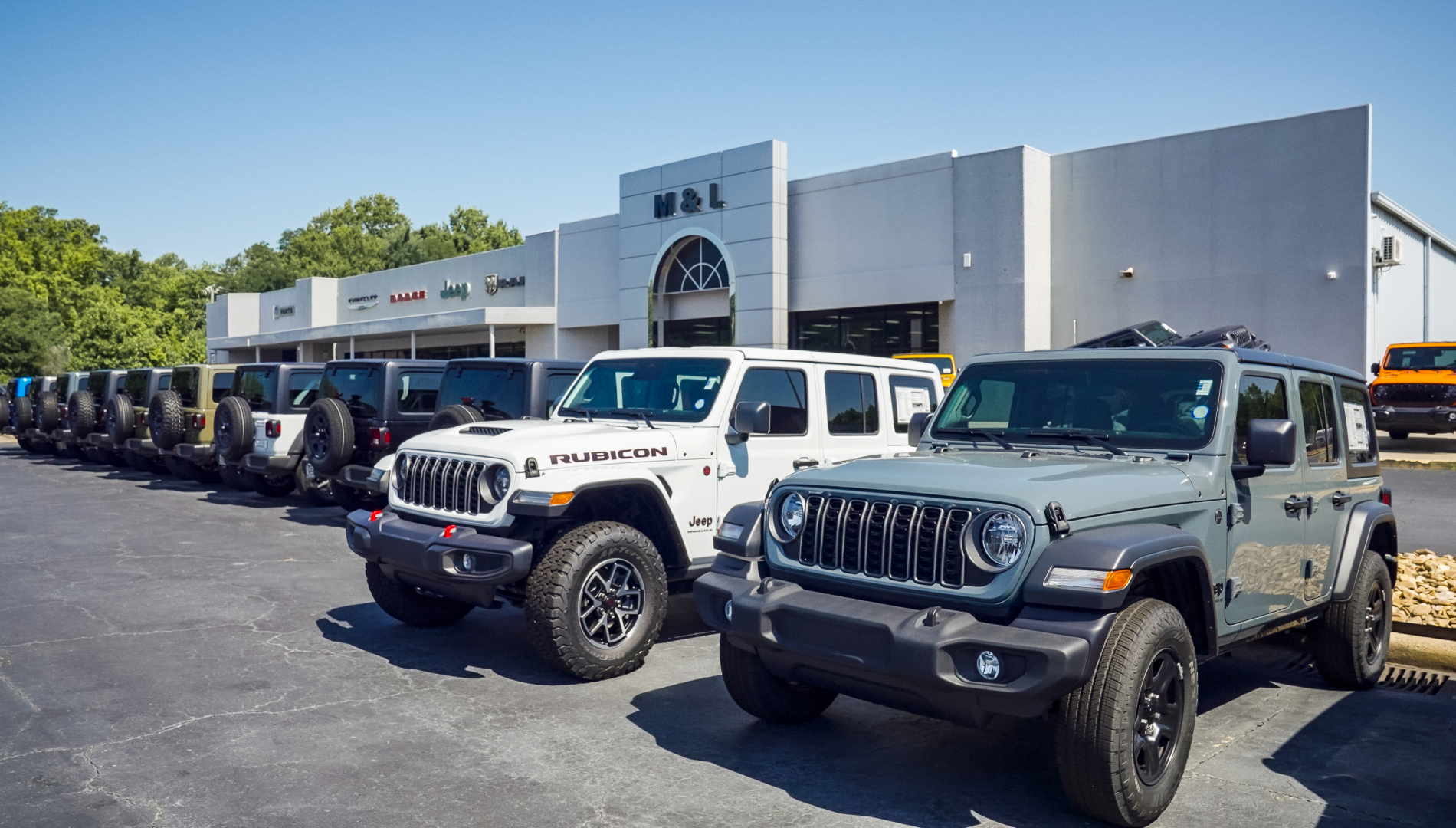 Dealership storefront for local used car shoppers