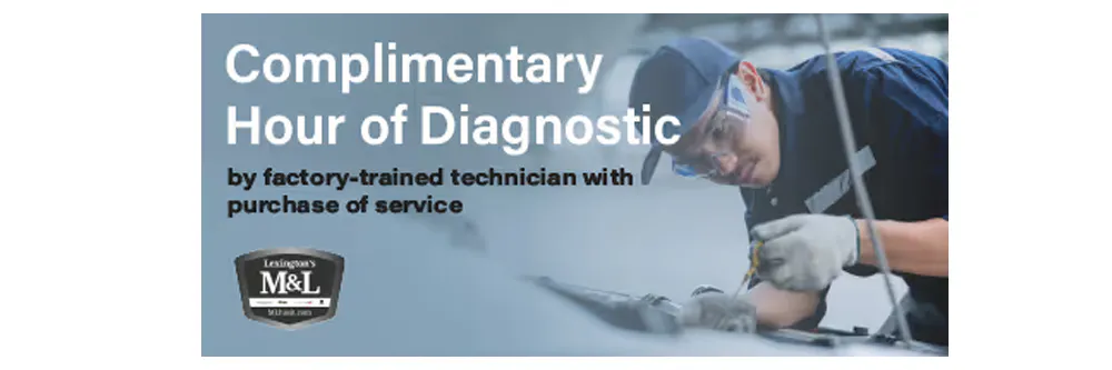 Complimentary 1-Hour Diagnostic with purchase of service | M&L Chrysler Dodge Jeep Ram of Lexington