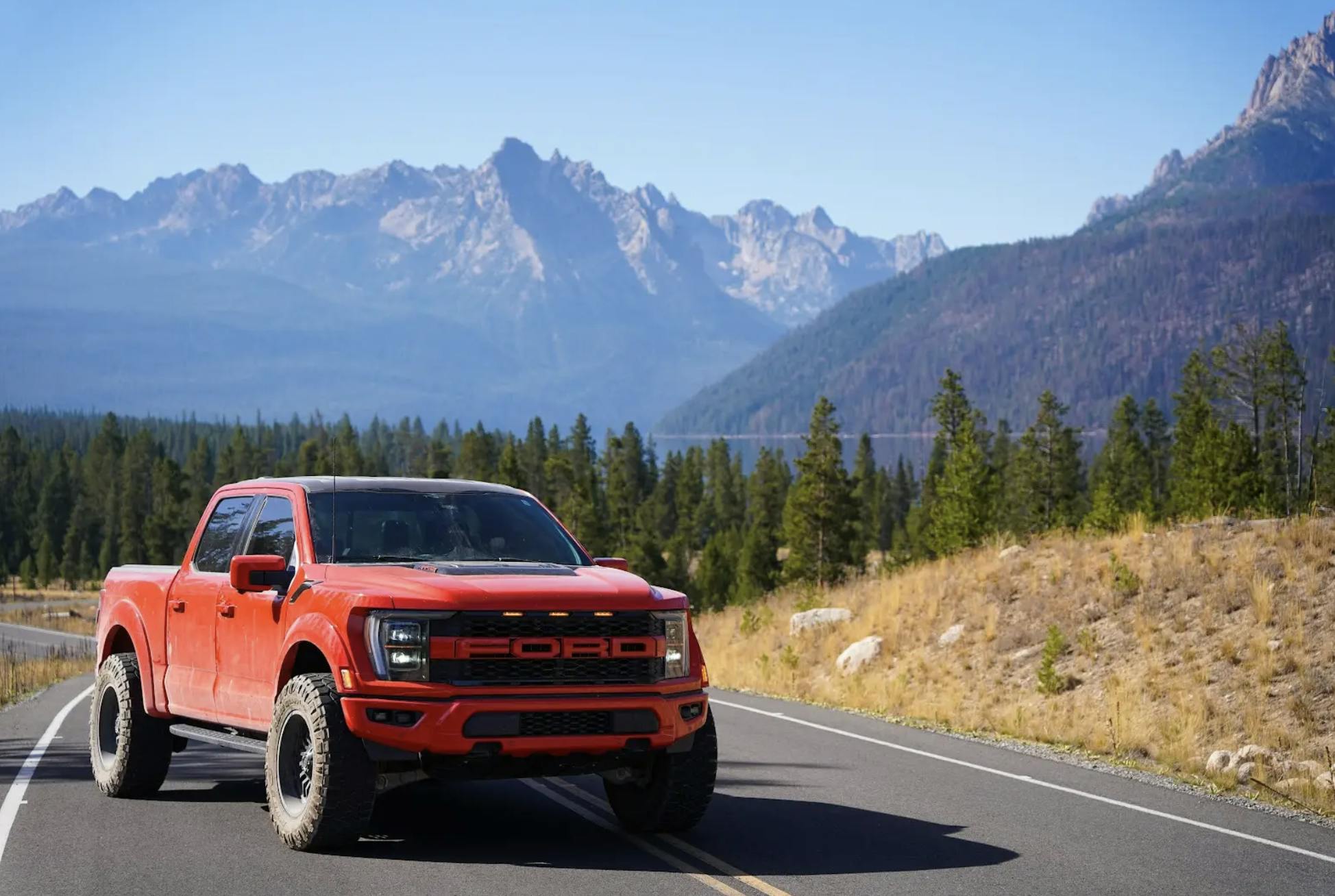 Ford Truck Orange
