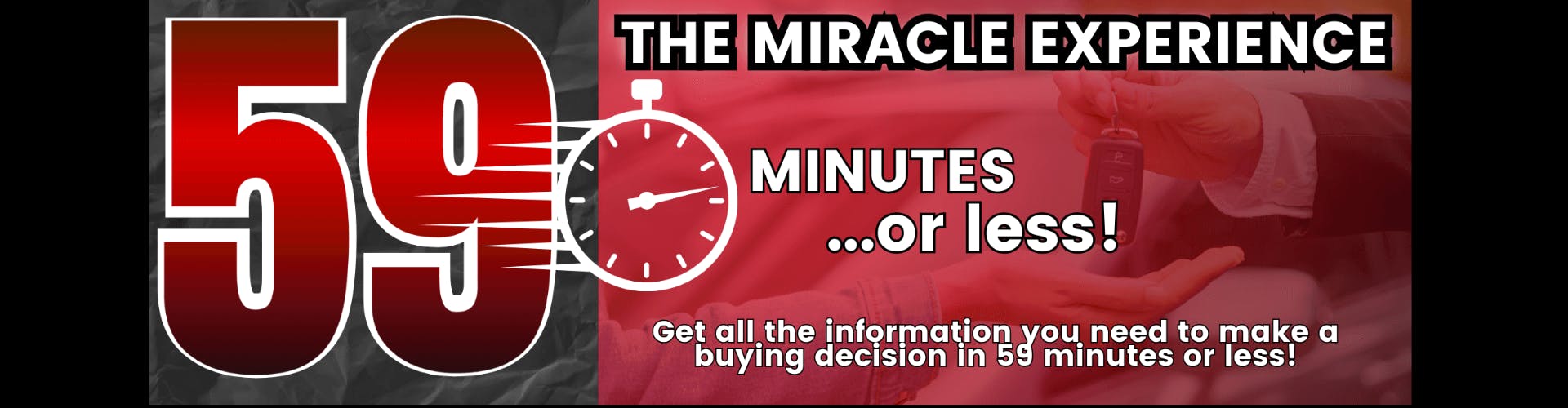 The Miracle Experience 59 Minutes or Less