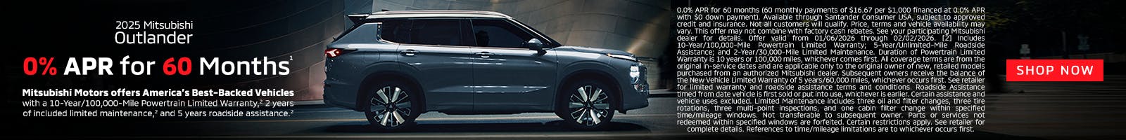 2025 Mitsubishi Outlander