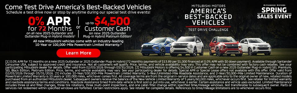 Reserve a Test Drive | Music City Mitsubishi