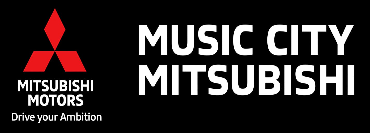 music city mitsubishi black background logo