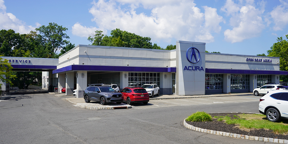 Storefront of Open Road Acura of Wayne