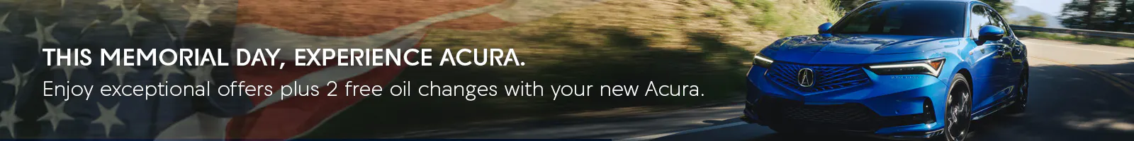 Acura Memorial Day Sale | Open Road Acura of Wayne