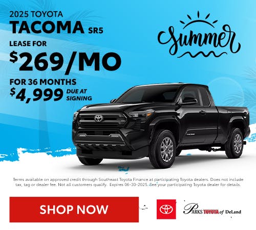 June Tacoma SR5 Offer