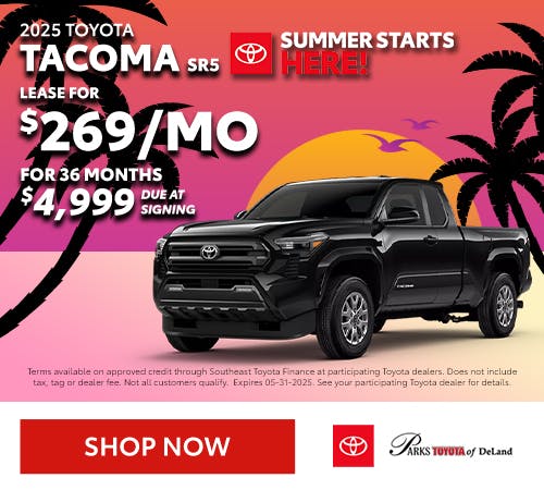 May Tacoma SR5 Offer