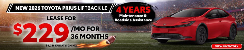 OCT25 Prius LE Offer | Parks Toyota of DeLand