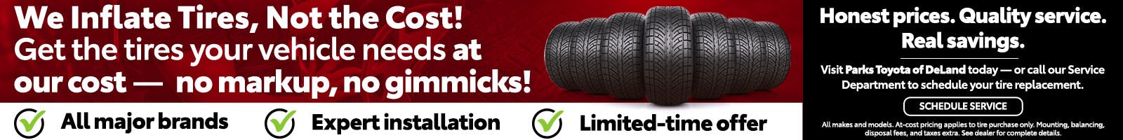 NOV25 Tires Schedule Service