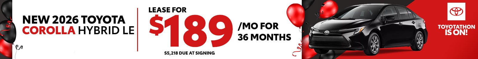 NOV25 2026 Corolla Hybrid