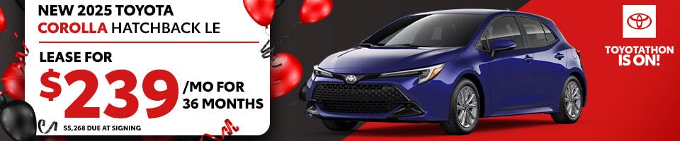 NOV25 2025 Corolla Hatchback | Parks Toyota of DeLand