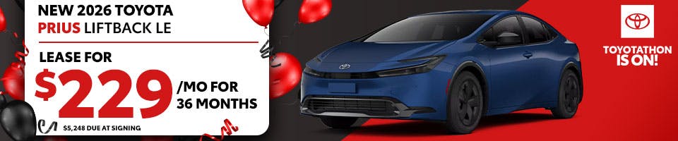 NOV25 Prius LE Offer | Parks Toyota of DeLand