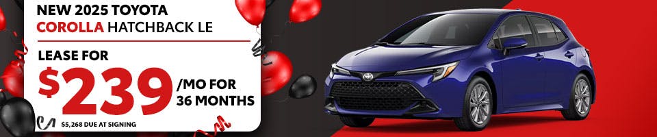 NOV25 2025 Corolla Hatchback | Parks Toyota of DeLand