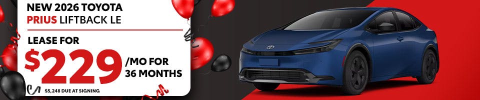 NOV25 Prius LE Offer | Parks Toyota of DeLand