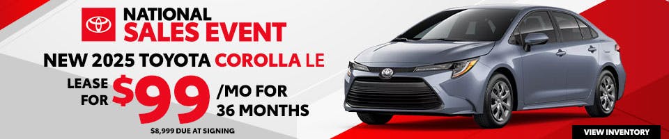AUG25 Corolla | Parks Toyota of DeLand