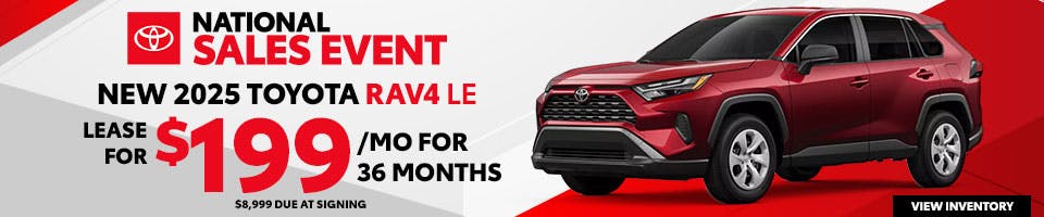 AUG25 RAV4 Offer | Parks Toyota of DeLand