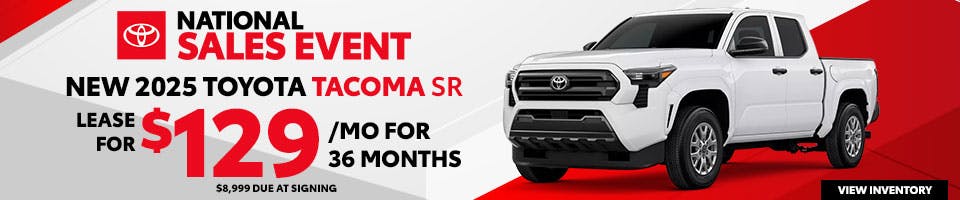 AUG25 Tacoma SR Offer | Parks Toyota of DeLand