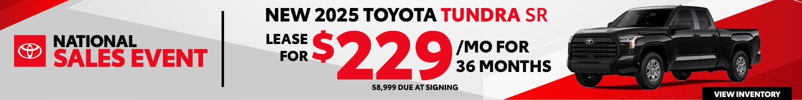 AUG25 Tundra Offer