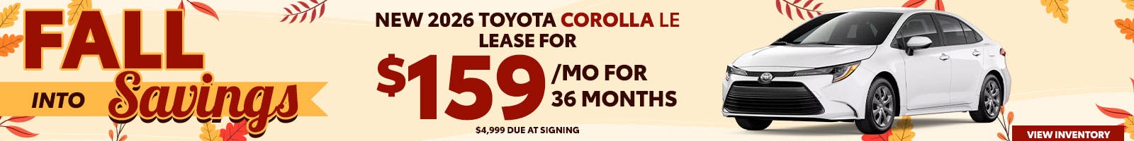 2026 Corolla