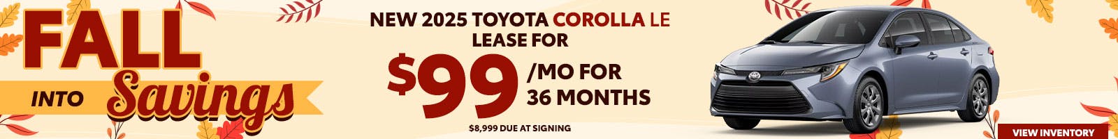 2025 Corolla