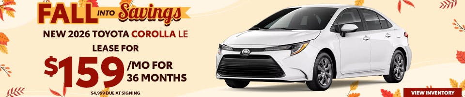 2026 Corolla | Parks Toyota of DeLand