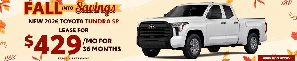 2026 Tundra | Parks Toyota of DeLand