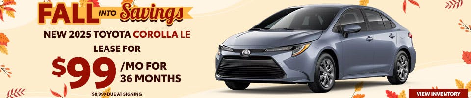2025 Corolla | Parks Toyota of DeLand