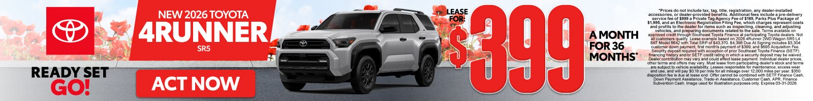 4Runner | Parks Toyota of DeLand