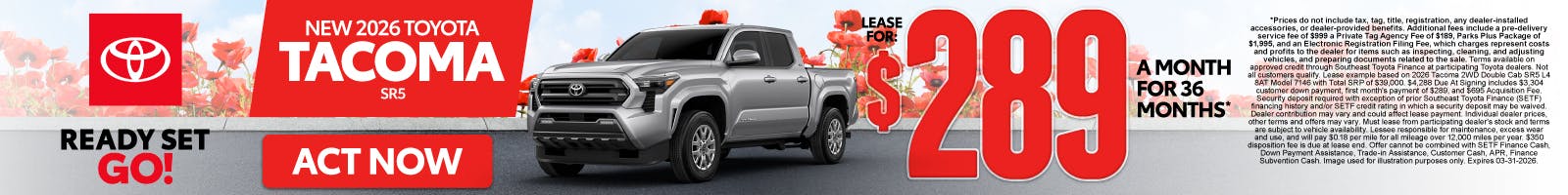 Tacoma | Parks Toyota of DeLand