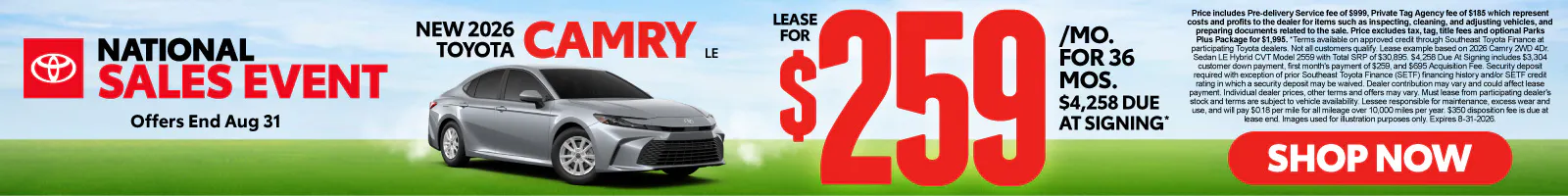 PTD – Camry