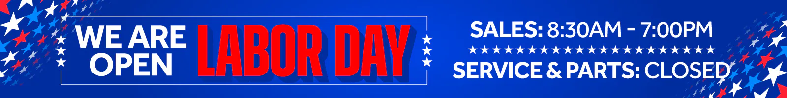 sam – Labor Day