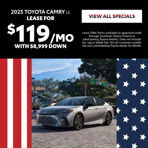July Camry Specials