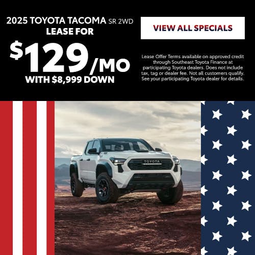 July Tacoma Offer