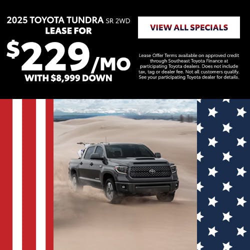 July Tundra Offer
