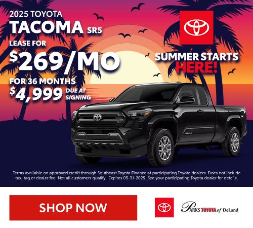 May Tacoma SR5 Offer